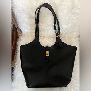 Elegant Black Tote Bag